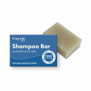 Friendly Soap Přírodní mýdlo na vlasy levandule a tea tree (95 g) Friendly Soap