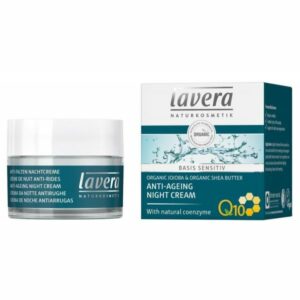 Lavera Basis Sensitiv Noční krém proti vráskám BIO (50 ml) Lavera