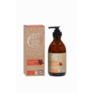 Tierra Verde Kaštanový šampon pro posílení vlasů s pomerančem (230 ml) Tierra Verde