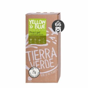 Yellow&Blue Prací gel s vavřínem (2 l) - z bio mýdlových ořechů Yellow&Blue (Tierra Verde)