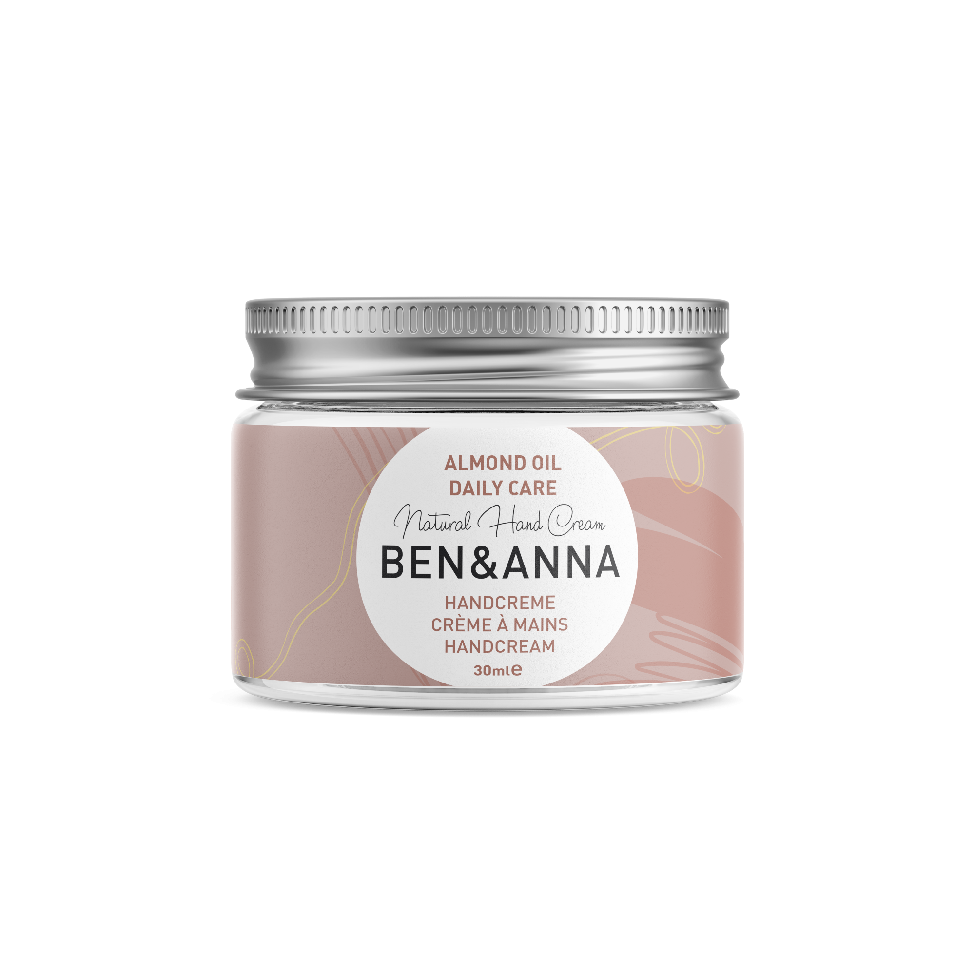 Ben & Anna Krém na ruce s mandlovým olejem (30 g) - denní péče Ben & Anna