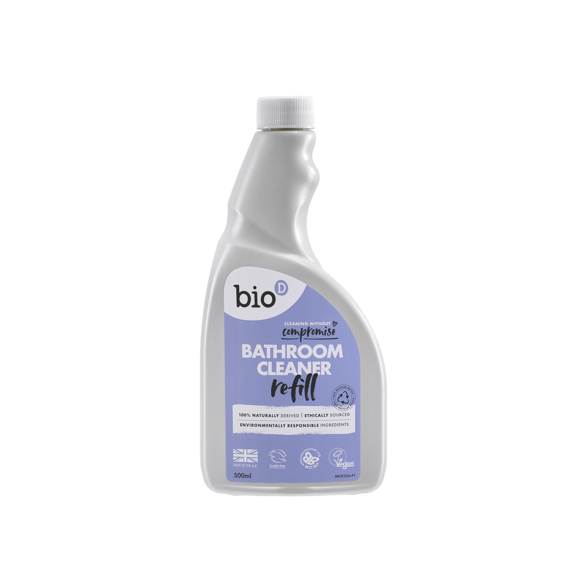 Bio-D Čistič na koupelny 500 ml - náhradní náplň - skvělý na všechny povrchy Bio-D