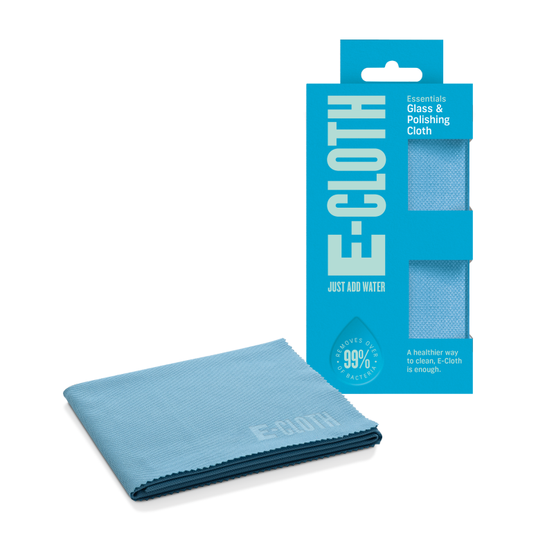 E-cloth Leštící hadřík na sklo a hladké povrchy - perfektní úklid pouze s vodou E-cloth
