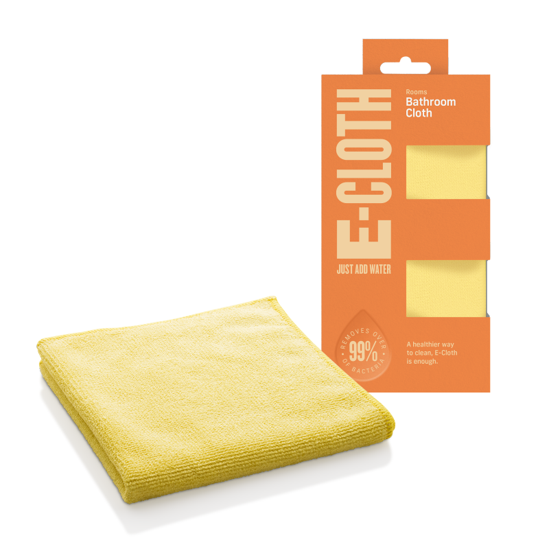 E-cloth Sada hadříků do koupelny (2 ks) - hadřík na koupelny a leštící hadřík E-cloth