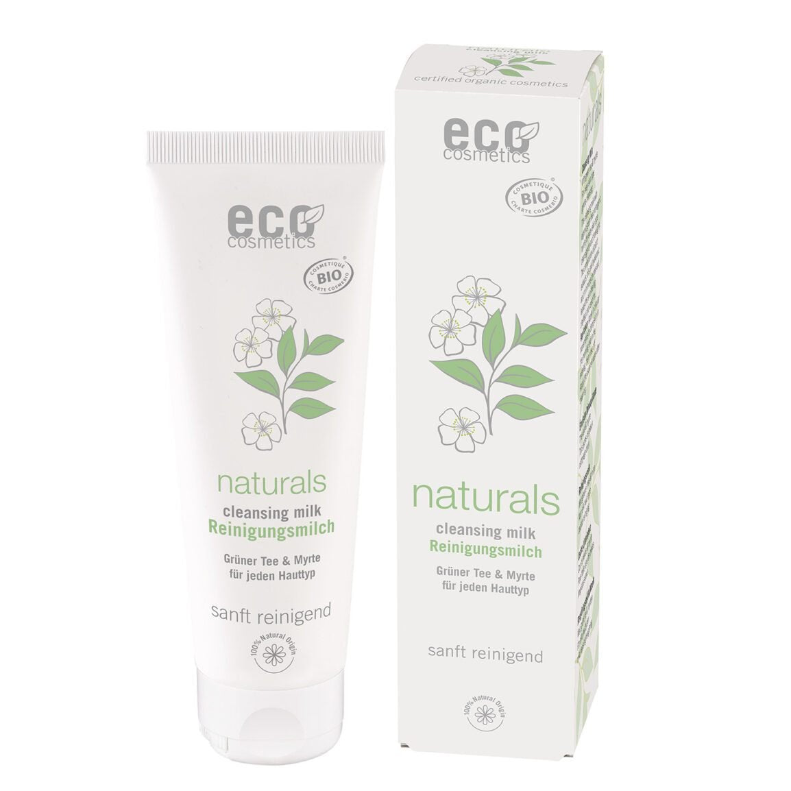 Eco Cosmetics Čistící mléko 3v1 (125 ml) - odstraní i voděodolný make-up Eco Cosmetics