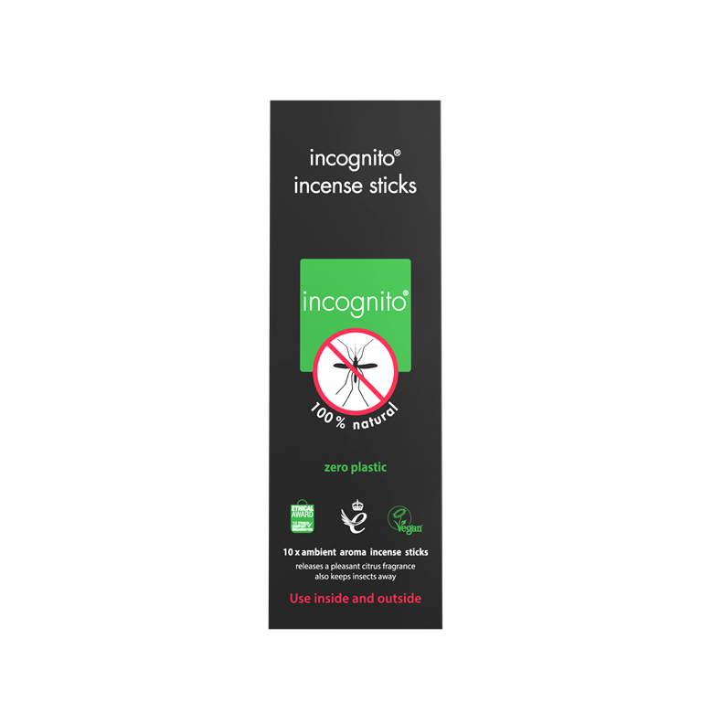 Incognito Repelentní vonné tyčinky (10 ks) - proti komárům a dalšímu hmyzu Incognito
