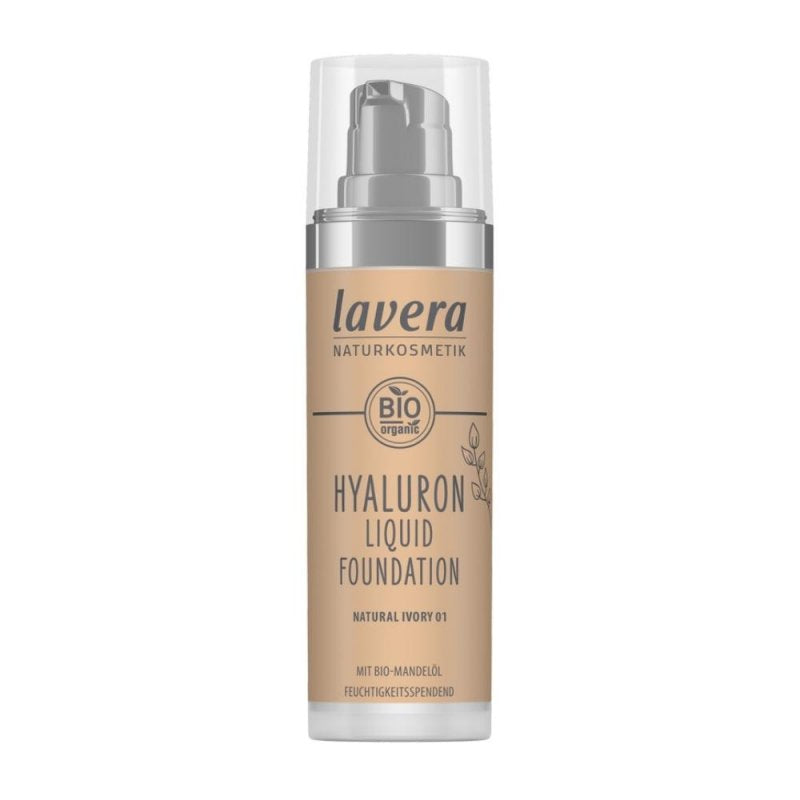 Lavera Lehký tekutý make-up s kyselinou hyaluronovou (30 ml) 01 Natural Ivory Lavera