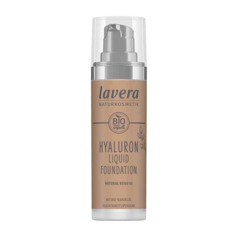 Lavera Lehký tekutý make-up s kyselinou hyaluronovou (30 ml) 05 Natural Beige Lavera