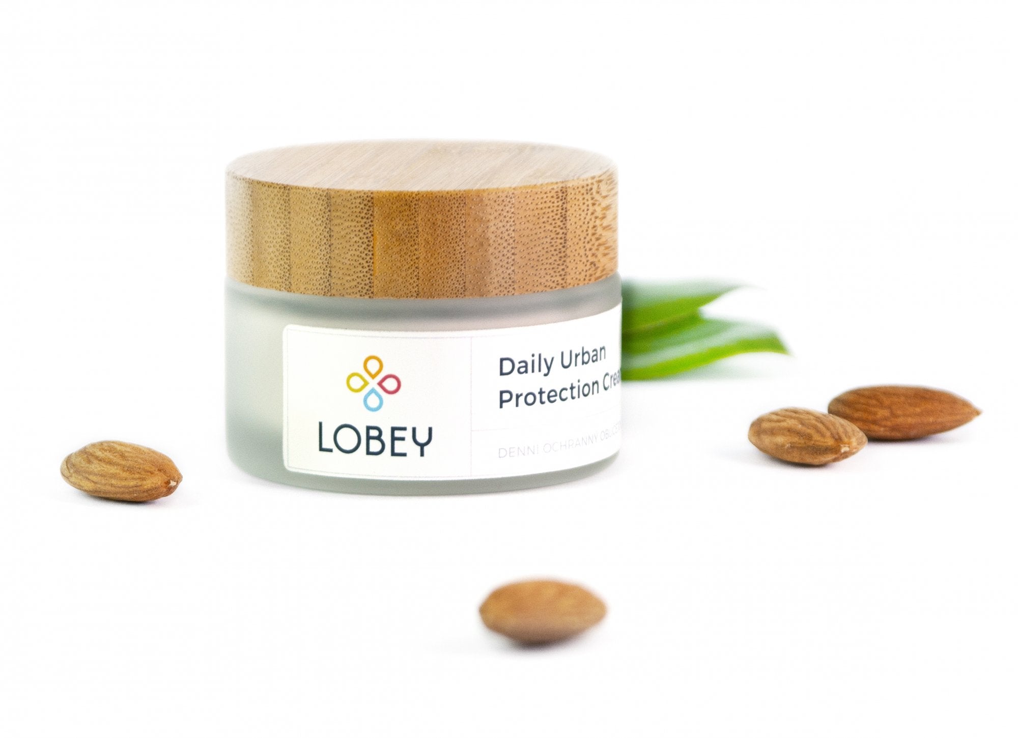 Lobey Denní ochranný krém BIO (50 ml) - viditelný účinek díky aktivním složkám Lobey
