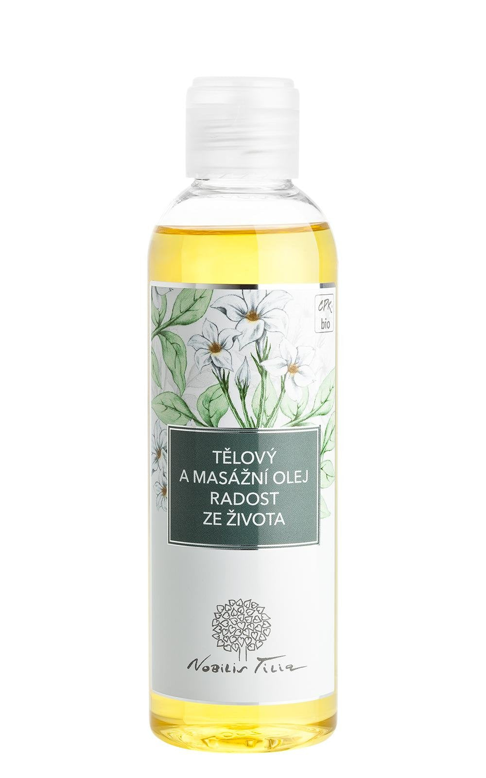 Nobilis Tilia Tělový a masážní olej Radost ze života BIO (200 ml) Nobilis Tilia