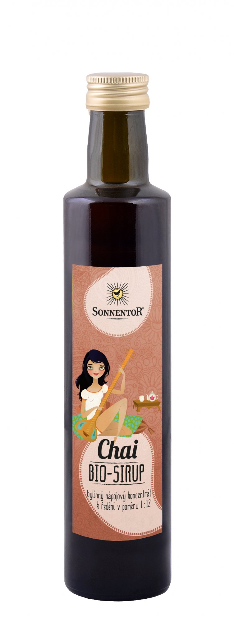 Sonnentor Sirup BIO - chai (250 ml) - lahodný kořeněný nápoj ve vteřině Sonnentor