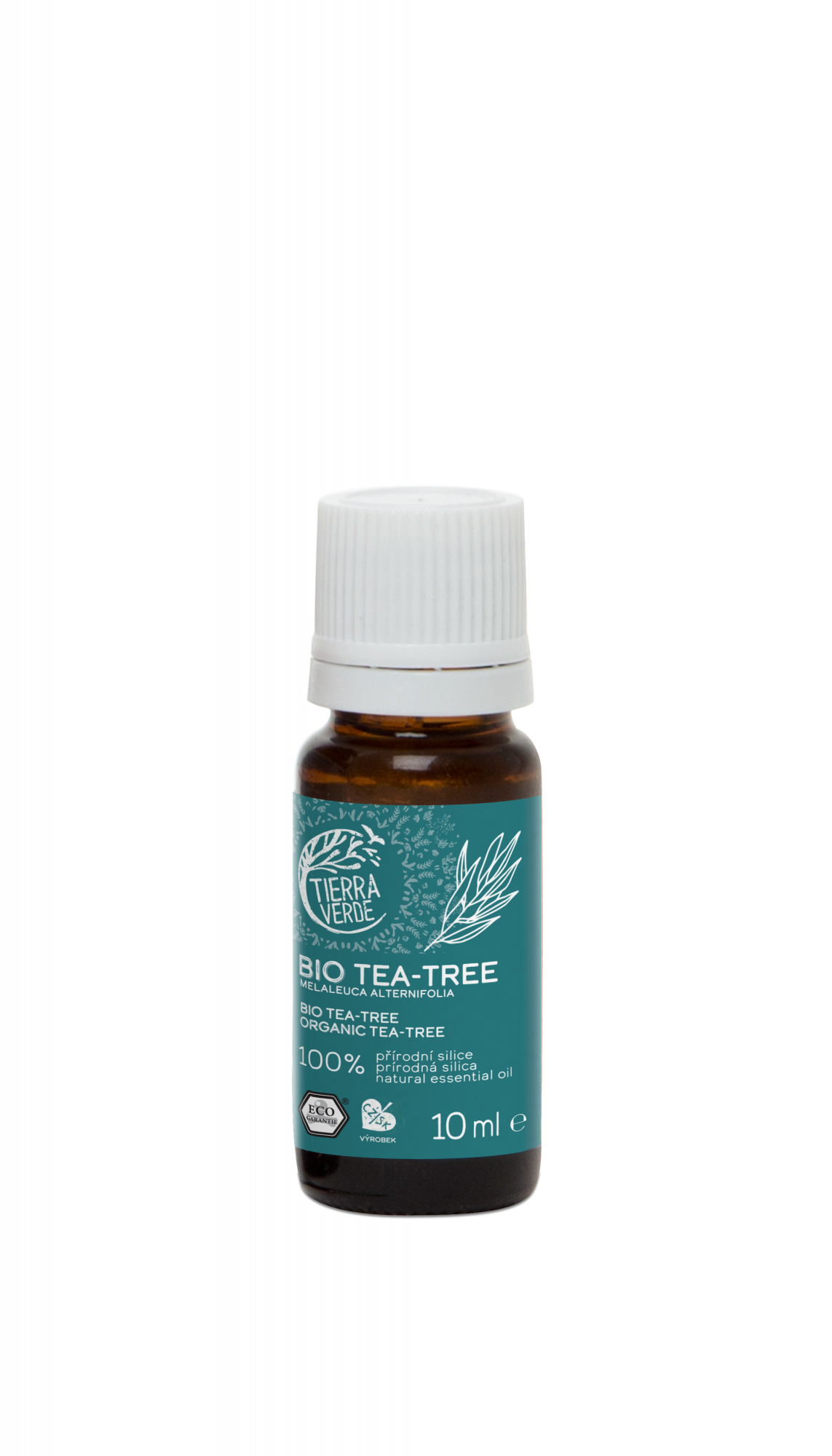 Tierra Verde Esenciální olej Tea tree BIO 10 ml - antibakteriální pomocník Tierra Verde