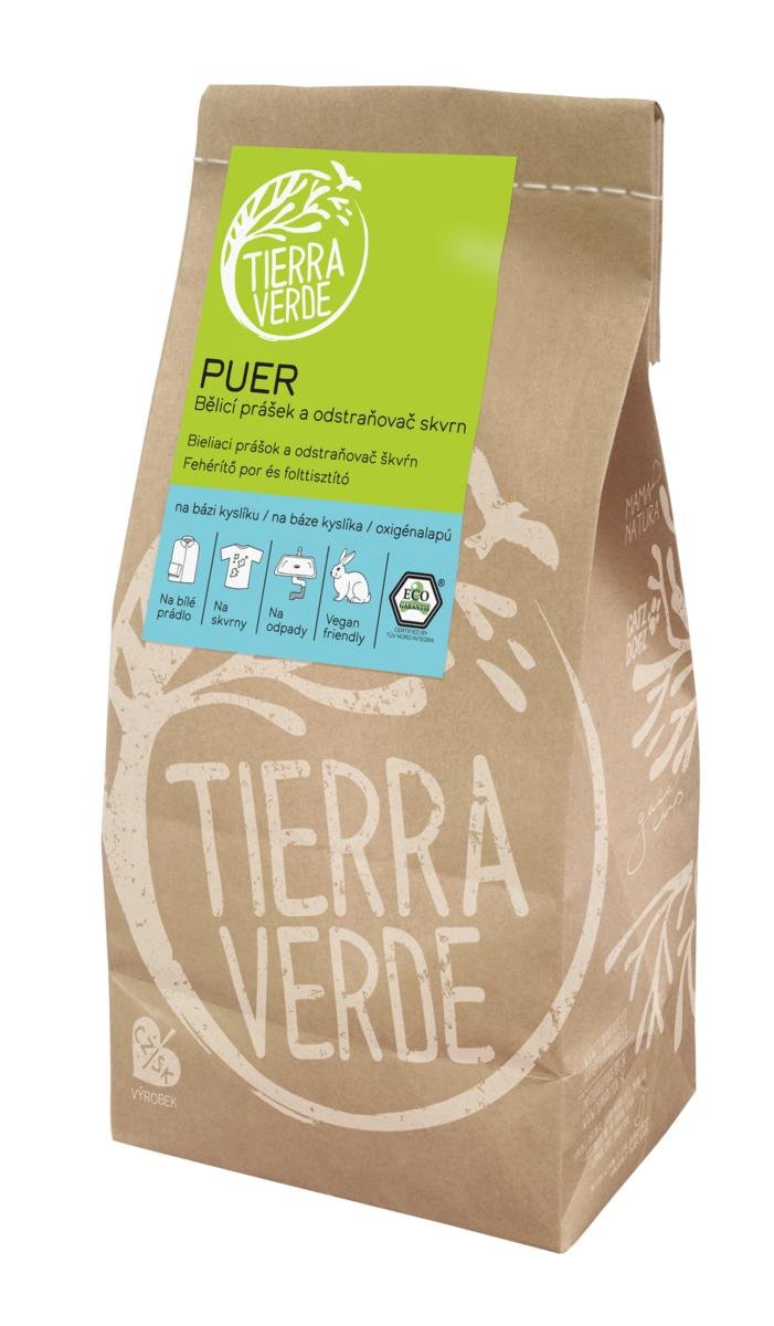 Tierra Verde Puer - bělicí perkarbonát sodný 1 kg - zip sáček Tierra Verde