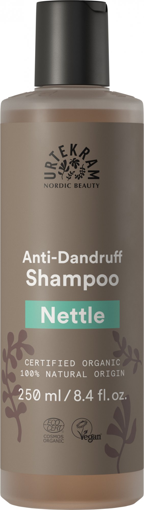 Urtekram Kopřivový šampon proti lupům BIO 250 ml - s extraktem z kůry magnolie Urtekram