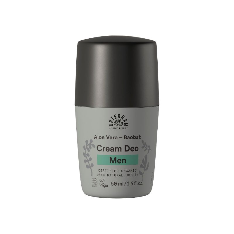 Urtekram Krémový deodorant pro muže s aloe a baobabem BIO (50 ml) Urtekram