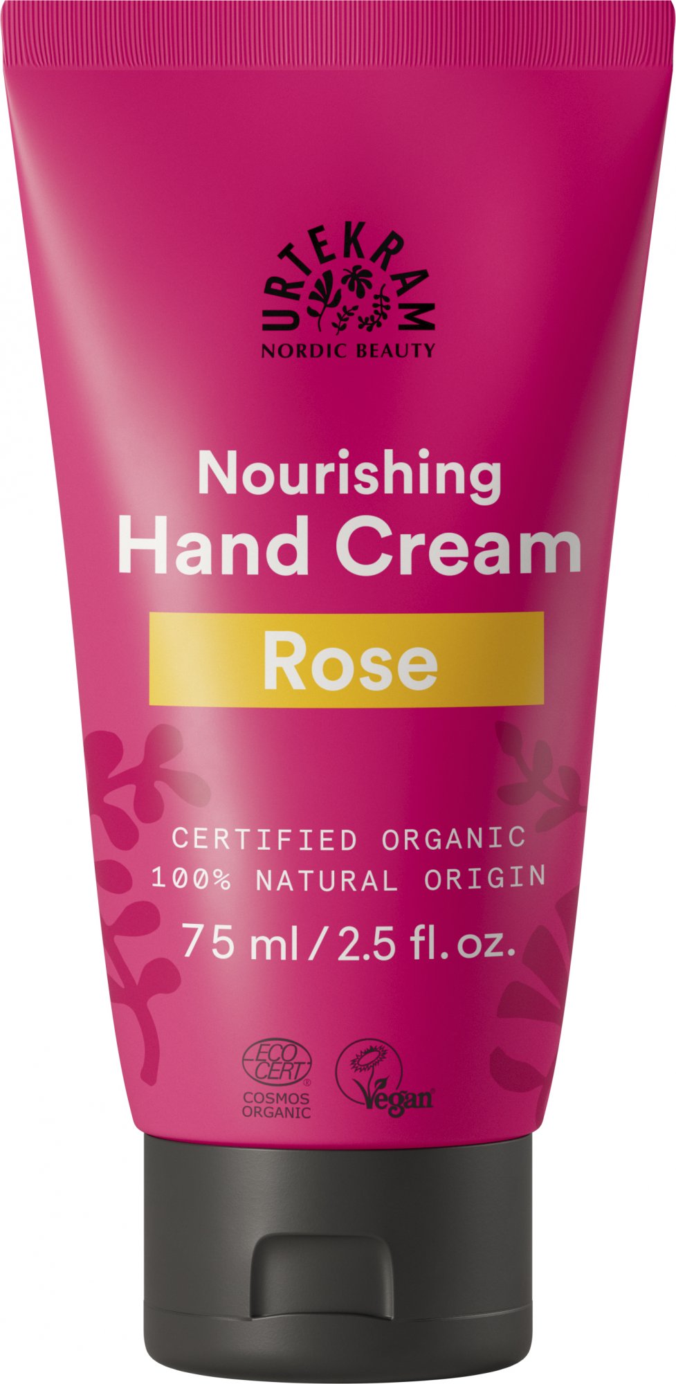 Urtekram Rozmazlující růžový krém na ruce BIO (75 ml) Urtekram