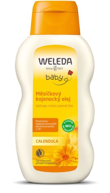 Weleda Měsíčkový kojenecký olej (200 ml) - síla 2 přírodních ingrediencí Weleda