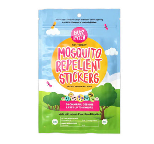 The Natural Patch Co Náplasti proti komárům BuzzPatch (60 ks) - hravé náplasti proti hmyzu Econea.cz