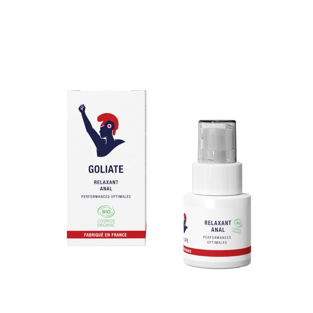 Goliate Uvolňující anální gel Relaxant BIO (30 ml) - uvolňuje svaly a stimuluje Goliate