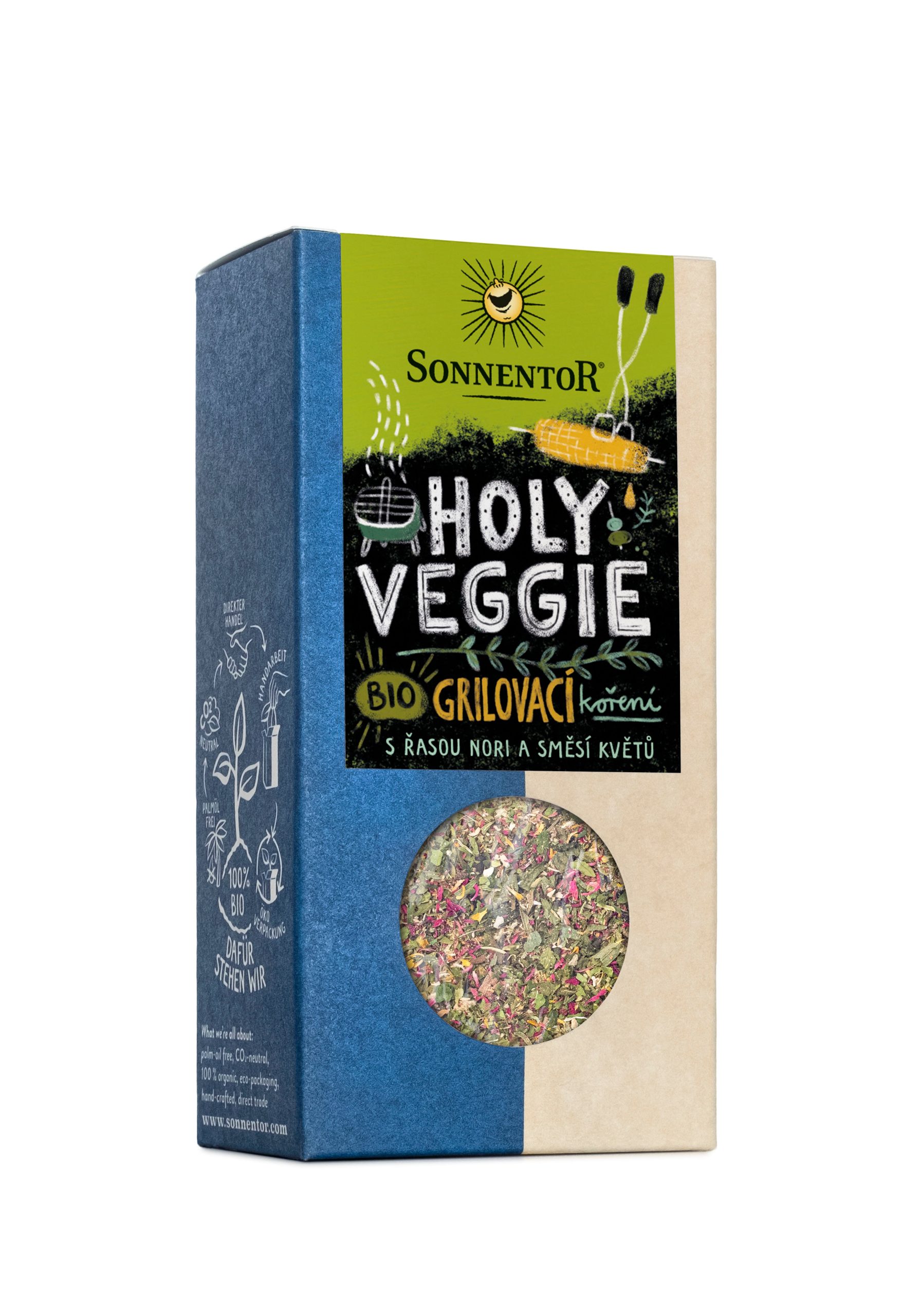 Sonnentor Kořenící směs Holy Veggie BIO - grilovací koření (30 g) - pro vegany a vegetariány Sonnentor