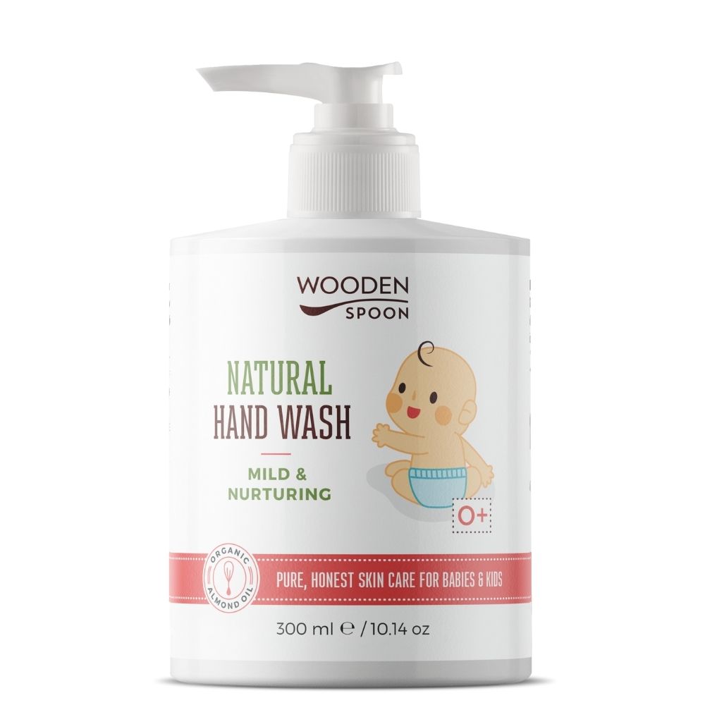 Wooden Spoon Přírodní tekuté mýdlo pro děti BIO (300 ml) Wooden Spoon
