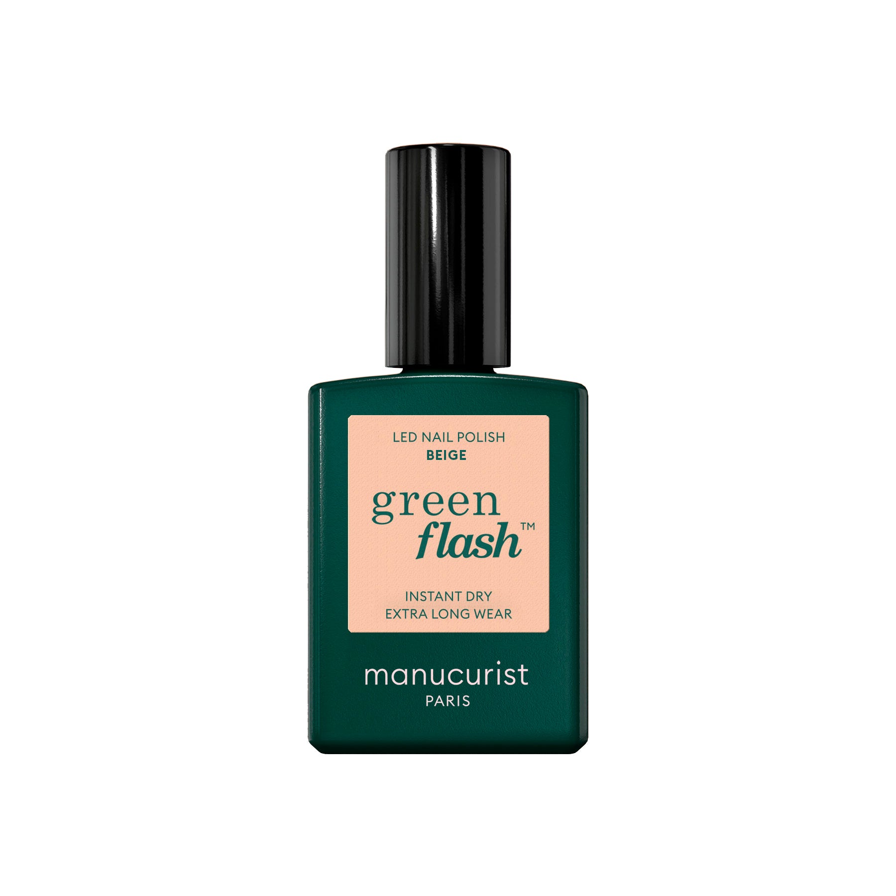 Manucurist Green Flash LED gel lak na nehty - Beige (15 ml) - přirozená béžová barva Manucurist
