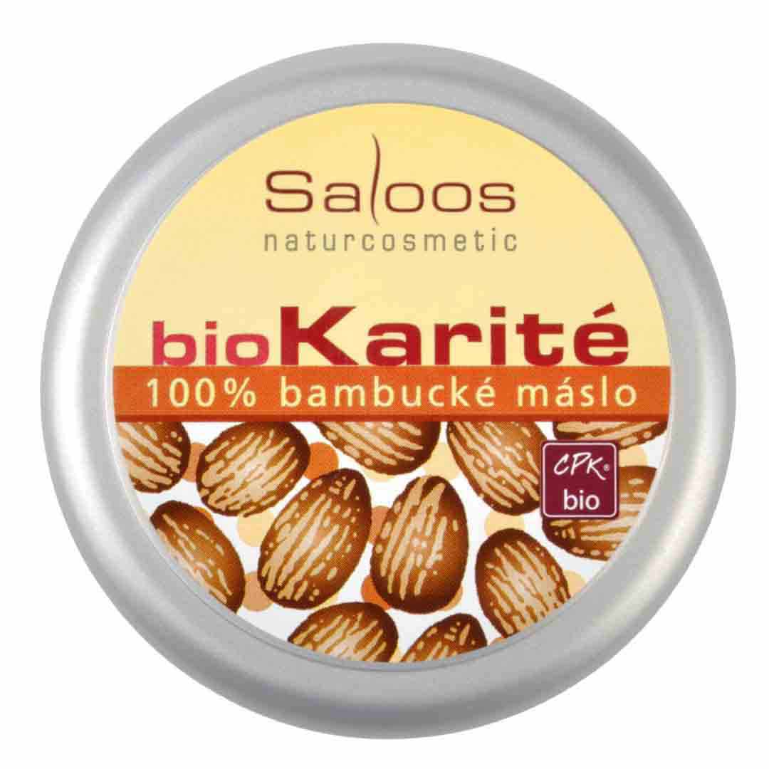 Saloos 100% Bambucké máslo BIO (50 ml) - dokonale hydratuje a regeneruje pokožku Saloos