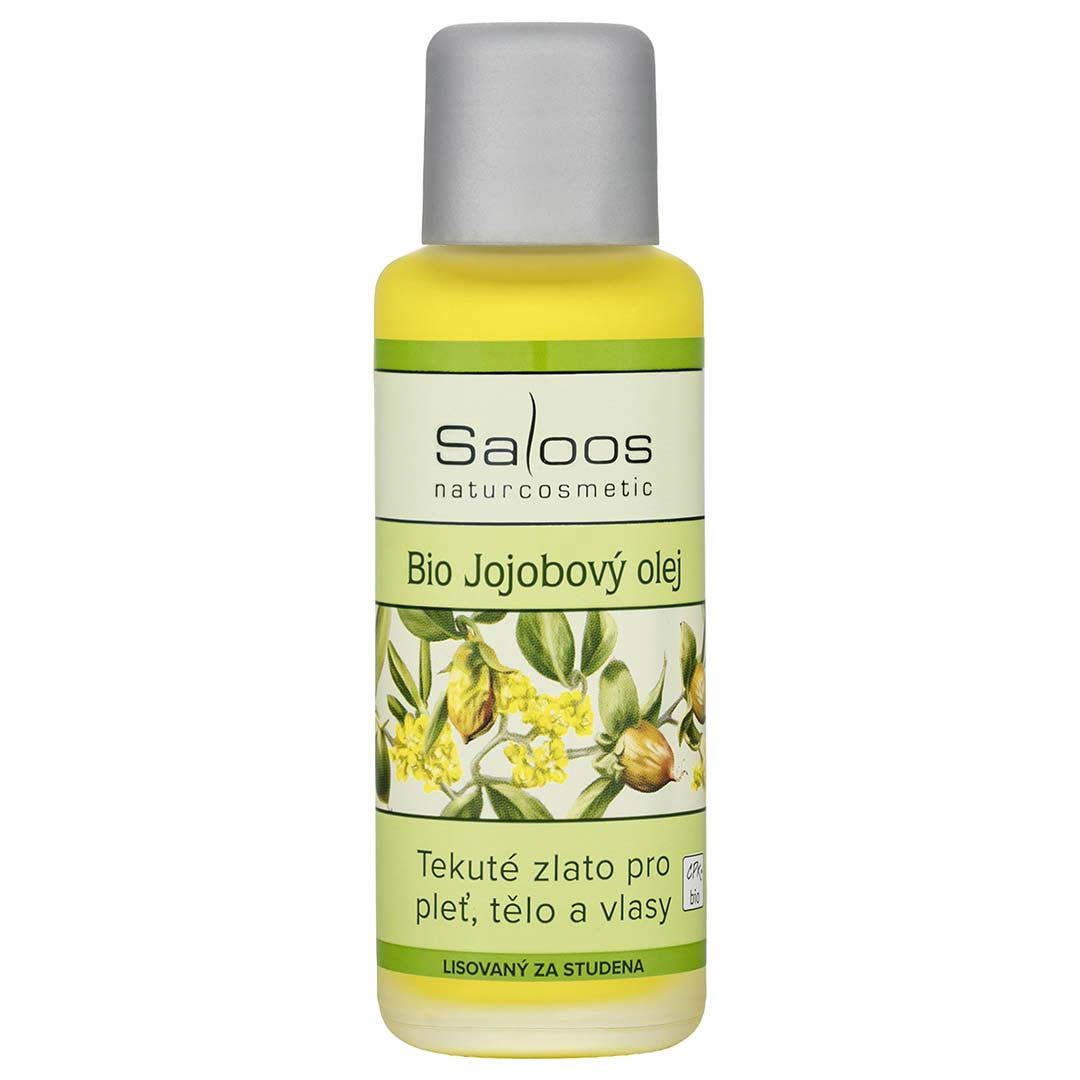 Saloos Jojobový olej BIO (50 ml) - intenzivní péče pro všechny typy pokožky Saloos
